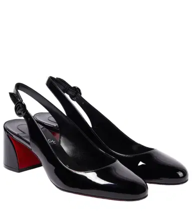 Christian Louboutin So Jane 55 patent leather slingback pumps | Thumbnail 1 Christian Louboutin So Jane 55 patent leather slingback pumps | Thumbnail 1