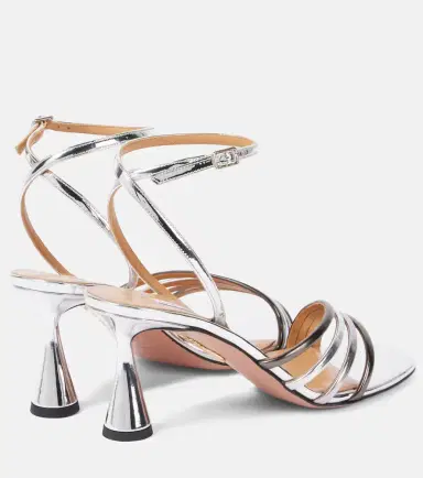 Aquazzura Latour 75 metallic leather sandals | Thumbnail 4 Aquazzura Latour 75 metallic leather sandals | Thumbnail 4