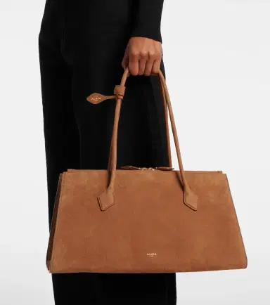 Alaïa Alaïa Le Teckel suede tote bag | Thumbnail 5 Alaïa Alaïa Le Teckel suede tote bag | Thumbnail 5