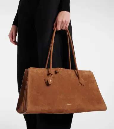 Alaïa Alaïa Le Teckel suede tote bag | Thumbnail 6 Alaïa Alaïa Le Teckel suede tote bag | Thumbnail 6