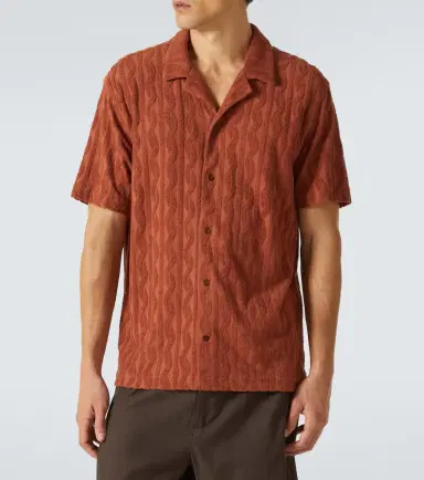 Frescobol Carioca Roberto cotton bowling shirt | Thumbnail 3 Frescobol Carioca Roberto cotton bowling shirt | Thumbnail 3
