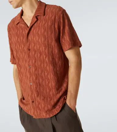 Frescobol Carioca Roberto cotton bowling shirt | Thumbnail 4 Frescobol Carioca Roberto cotton bowling shirt | Thumbnail 4
