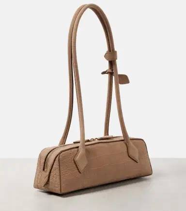 Alaïa Alaïa Le Teckel Small croc-effect shoulder bag | Thumbnail 4 Alaïa Alaïa Le Teckel Small croc-effect shoulder bag | Thumbnail 4