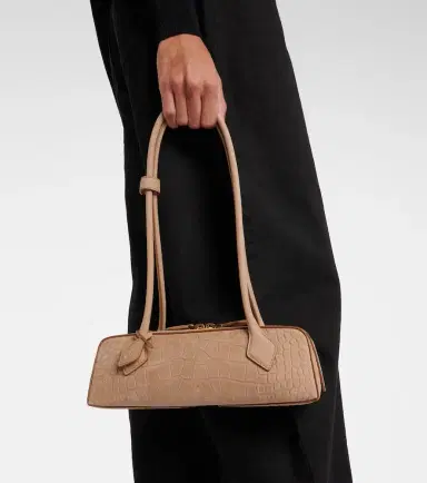Alaïa Alaïa Le Teckel Small croc-effect shoulder bag | Thumbnail 5 Alaïa Alaïa Le Teckel Small croc-effect shoulder bag | Thumbnail 5