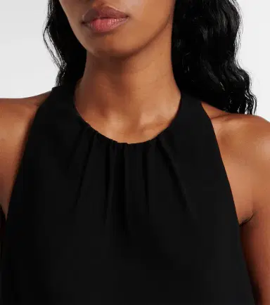 Prada Feather-trimmed minidress | Thumbnail 3 Prada Feather-trimmed minidress | Thumbnail 3