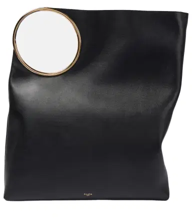 Alaïa Alaïa Ring XL leather tote bag | Thumbnail 1 Alaïa Alaïa Ring XL leather tote bag | Thumbnail 1