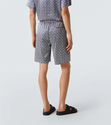 Frescobol Carioca Palma silk-blend Bermuda shorts | Thumbnail 2 Frescobol Carioca Palma silk-blend Bermuda shorts | Thumbnail 2