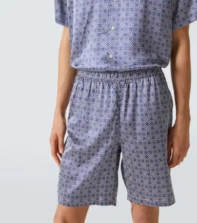 Frescobol Carioca Palma silk-blend Bermuda shorts | Thumbnail 3 Frescobol Carioca Palma silk-blend Bermuda shorts | Thumbnail 3