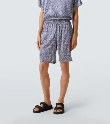 Frescobol Carioca Palma silk-blend Bermuda shorts | Thumbnail 5 Frescobol Carioca Palma silk-blend Bermuda shorts | Thumbnail 5