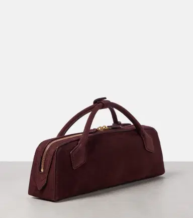 Alaïa Alaïa Le Teckel suede top-handle bag | Thumbnail 2 Alaïa Alaïa Le Teckel suede top-handle bag | Thumbnail 2