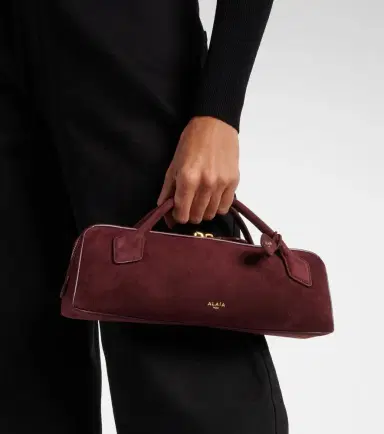 Alaïa Alaïa Le Teckel suede top-handle bag | Thumbnail 5 Alaïa Alaïa Le Teckel suede top-handle bag | Thumbnail 5