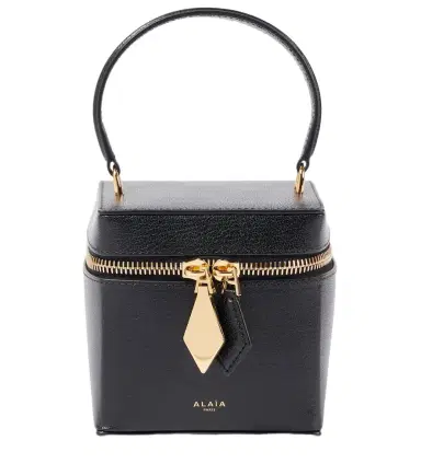 Alaïa Alaïa Cube leather vanity bag | Thumbnail 1 Alaïa Alaïa Cube leather vanity bag | Thumbnail 1