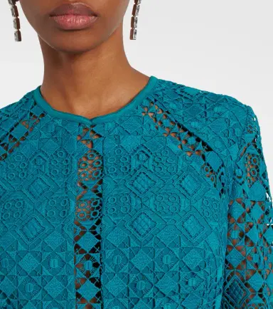 Elie Saab Macramé gown | Thumbnail 3 Elie Saab Macramé gown | Thumbnail 3