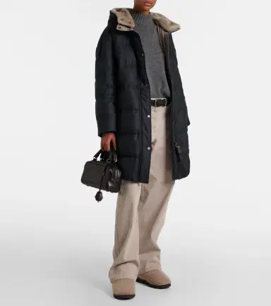 Brunello Cucinelli Monili Beads shearling snow boots | Thumbnail 5 Brunello Cucinelli Monili Beads shearling snow boots | Thumbnail 5
