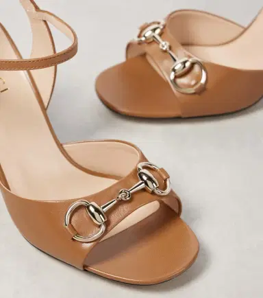 Gucci Lady Horsebit 75 leather sandals | Thumbnail 3 Gucci Lady Horsebit 75 leather sandals | Thumbnail 3