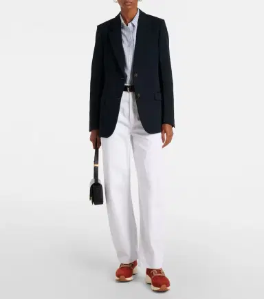 Tod's Kate leather-trimmed slip-on sneakers | Thumbnail 5 Tod's Kate leather-trimmed slip-on sneakers | Thumbnail 5