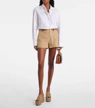 Gucci Horsebit GG Canvas wedge mules | Thumbnail 2 Gucci Horsebit GG Canvas wedge mules | Thumbnail 2