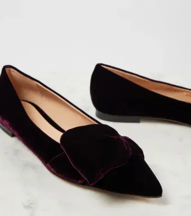 Gianvito Rossi Bow-detail velvet ballet flats | Thumbnail 2 Gianvito Rossi Bow-detail velvet ballet flats | Thumbnail 2