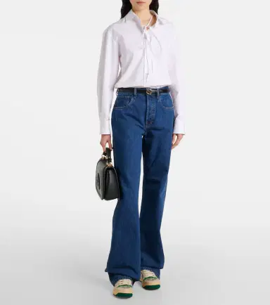 Gucci Screener embellished leather sneakers | Thumbnail 5 Gucci Screener embellished leather sneakers | Thumbnail 5