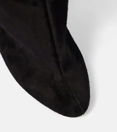 Alaïa Alaïa Decollete Cuissardes suede knee-high boots | Thumbnail 4 Alaïa Alaïa Decollete Cuissardes suede knee-high boots | Thumbnail 4