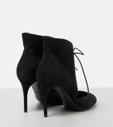 Alaïa Alaïa 90 suede lace-up pumps | Thumbnail 4 Alaïa Alaïa 90 suede lace-up pumps | Thumbnail 4