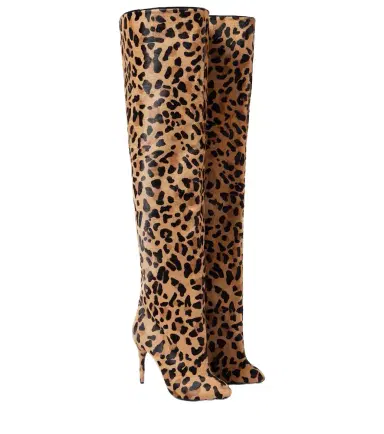 Alaïa Alaïa Decollete 90 calf hair over-the-knee boots | Thumbnail 1 Alaïa Alaïa Decollete 90 calf hair over-the-knee boots | Thumbnail 1