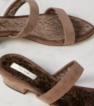 The Row Awar suede sandals | Thumbnail 3 The Row Awar suede sandals | Thumbnail 3