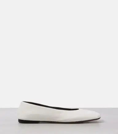 The Row Square leather ballet flats | Thumbnail 4 The Row Square leather ballet flats | Thumbnail 4