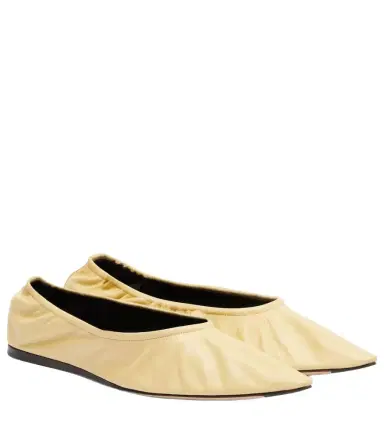 The Row Liisa leather ballet flats | Thumbnail 1 The Row Liisa leather ballet flats | Thumbnail 1