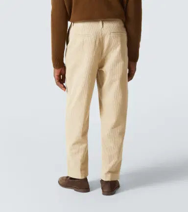 Frame Pleated cotton straight pants | Thumbnail 2 Frame Pleated cotton straight pants | Thumbnail 2