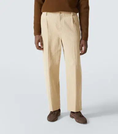 Frame Pleated cotton straight pants | Thumbnail 4 Frame Pleated cotton straight pants | Thumbnail 4