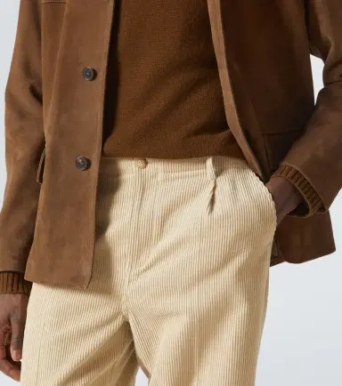 Frame Pleated cotton straight pants | Thumbnail 5 Frame Pleated cotton straight pants | Thumbnail 5