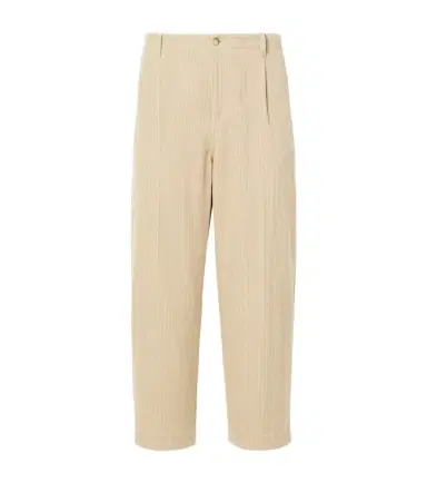 Frame Pleated cotton straight pants | Thumbnail 1 Frame Pleated cotton straight pants | Thumbnail 1