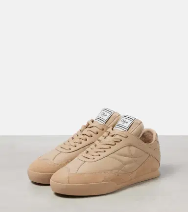 Chloé Chloé Chloé Kick leather low-top sneakers | Thumbnail 4 Chloé Chloé Chloé Kick leather low-top sneakers | Thumbnail 4