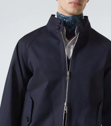 Dunhill Reversible cotton herrington jacket | Thumbnail 3 Dunhill Reversible cotton herrington jacket | Thumbnail 3