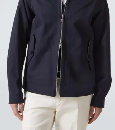 Dunhill Reversible cotton herrington jacket | Thumbnail 4 Dunhill Reversible cotton herrington jacket | Thumbnail 4