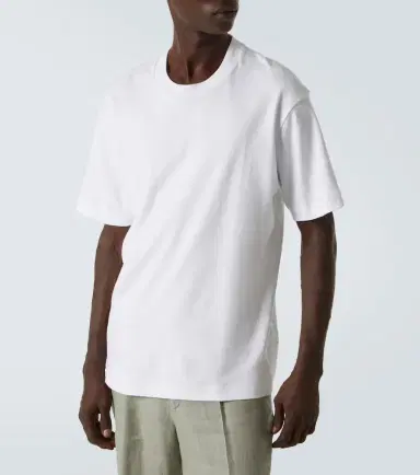 Sunspel Cotton jersey T-shirt | Thumbnail 3 Sunspel Cotton jersey T-shirt | Thumbnail 3