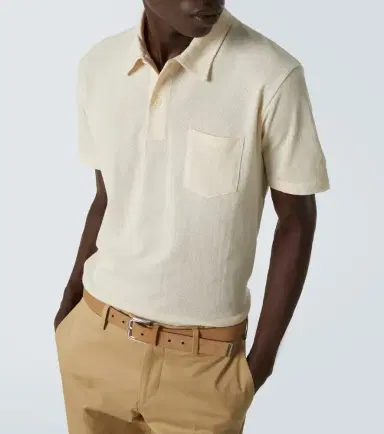 Sunspel Riviera cotton polo shirt | Thumbnail 5 Sunspel Riviera cotton polo shirt | Thumbnail 5