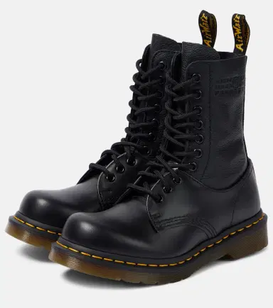 MM6 MAISON MARGIELA x Dr. Martens 1490 10-Eye leather combat boots | Thumbnail 3 MM6 MAISON MARGIELA x Dr. Martens 1490 10-Eye leather combat boots | Thumbnail 3