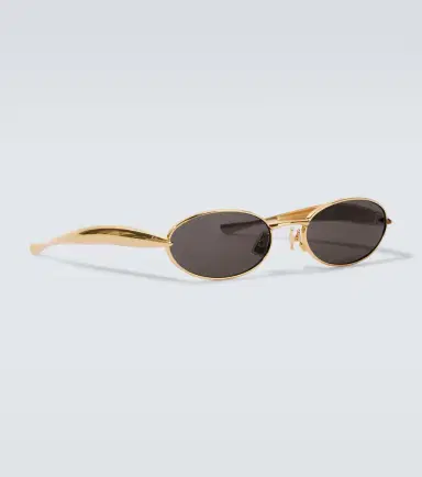 Bottega Veneta Sardine oval sunglasses | Thumbnail 2 Bottega Veneta Sardine oval sunglasses | Thumbnail 2