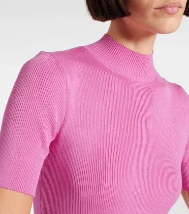 Oscar de la Renta Jersey top | Thumbnail 4 Oscar de la Renta Jersey top | Thumbnail 4