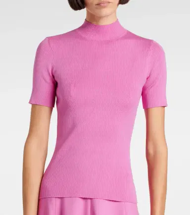 Oscar de la Renta Jersey top | Thumbnail 5 Oscar de la Renta Jersey top | Thumbnail 5