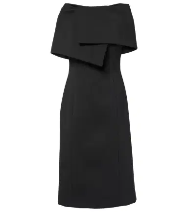 Oscar de la Renta Draped cocktail dress | Thumbnail 1 Oscar de la Renta Draped cocktail dress | Thumbnail 1