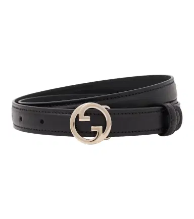 Gucci Blondie Interlocking G leather belt | Thumbnail 1 Gucci Blondie Interlocking G leather belt | Thumbnail 1
