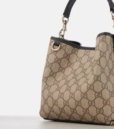 Gucci GG Emblem Mini coated canvas tote bag | Thumbnail 3 Gucci GG Emblem Mini coated canvas tote bag | Thumbnail 3