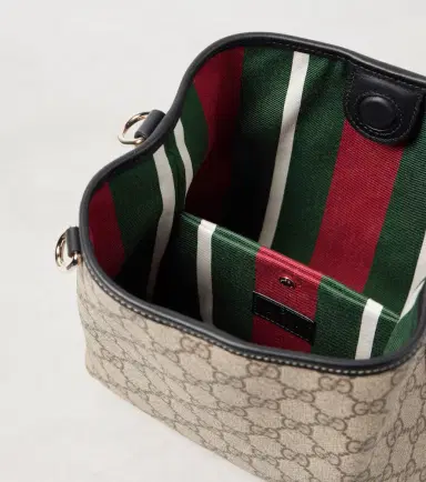 Gucci GG Emblem Mini coated canvas tote bag | Thumbnail 4 Gucci GG Emblem Mini coated canvas tote bag | Thumbnail 4