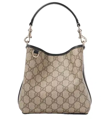 Gucci GG Emblem Mini coated canvas tote bag | Thumbnail 1 Gucci GG Emblem Mini coated canvas tote bag | Thumbnail 1