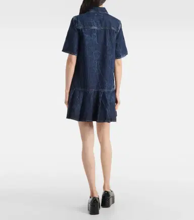 Ganni Denim minidress | Thumbnail 4 Ganni Denim minidress | Thumbnail 4