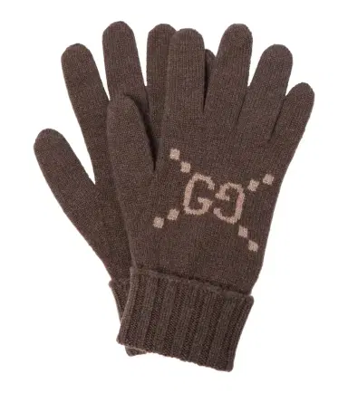 Gucci GG cashmere jacquard gloves | Thumbnail 1 Gucci GG cashmere jacquard gloves | Thumbnail 1