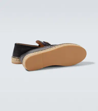 Valentino Garavani VLogo leather espadrilles | Thumbnail 2 Valentino Garavani VLogo leather espadrilles | Thumbnail 2
